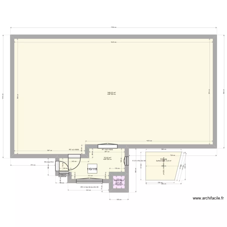 marguery. Plan de 