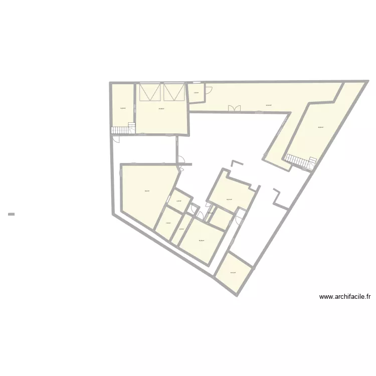 MAISON GUSTAVE. Plan de 