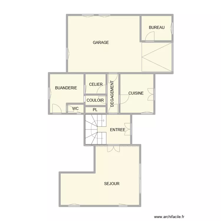 RDC AIMARGUES. Plan de RDC AIMARGUES. Plan de