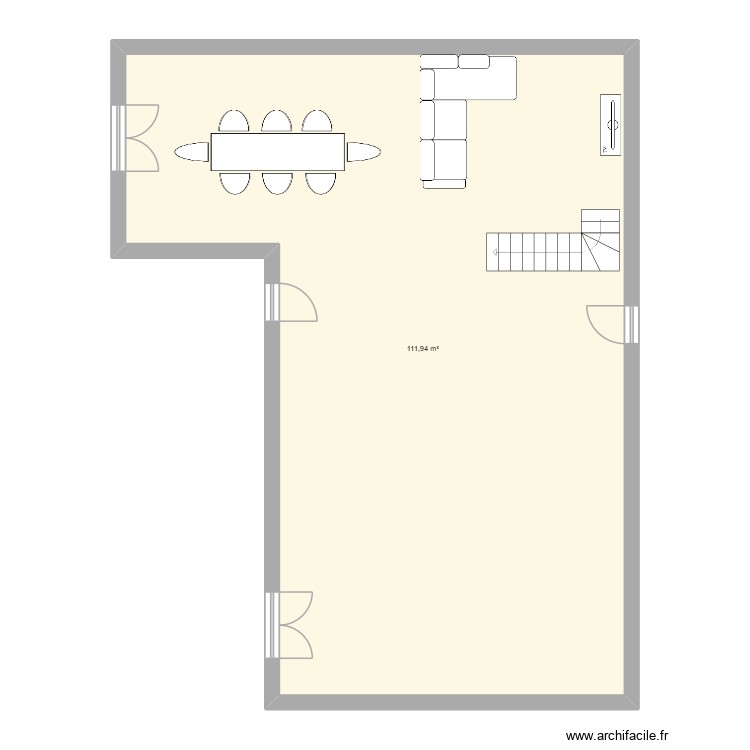 Maison. Plan de 0 pièce et 0 m2
