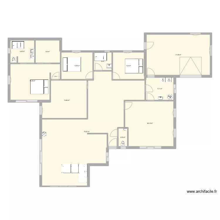 Loctudy. Plan de 