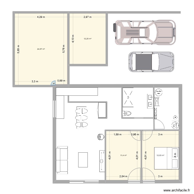 PLAN 1. Plan de 0 pièce et 0 m2 PLAN 1. Plan de 0 pièce et 0 m2