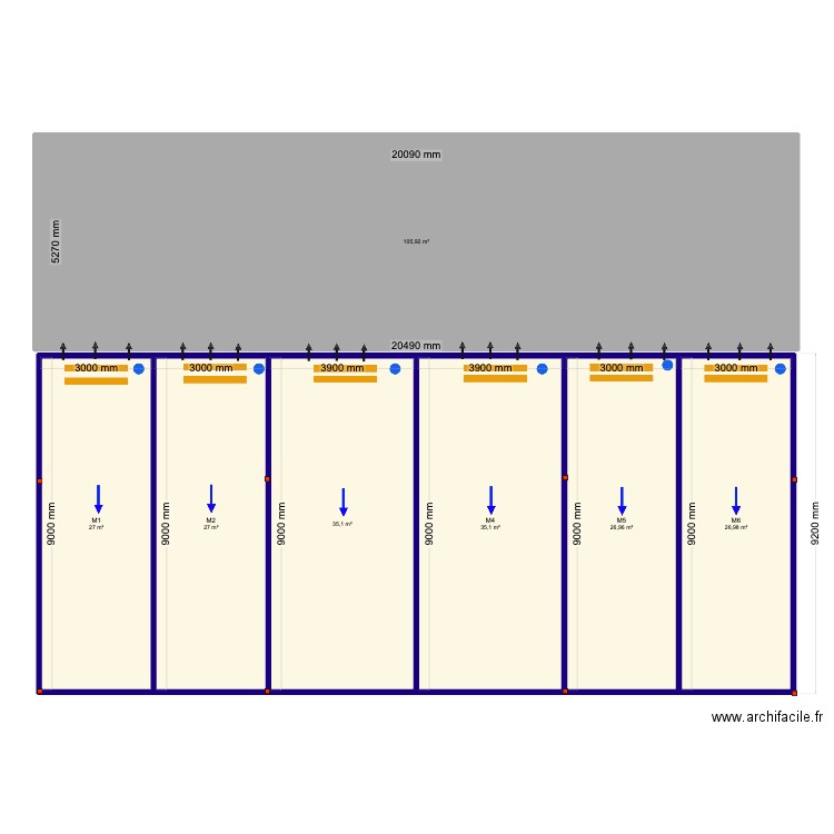 Authentic restaurant. Plan de 7 pièces et 284 m2