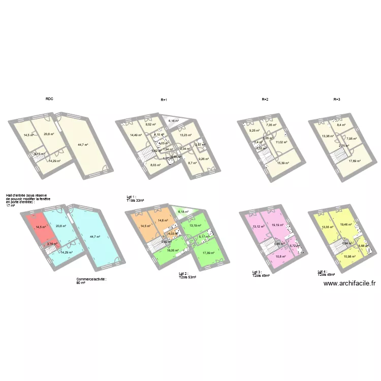 AB379 ROCHEFORT. Plan de 
