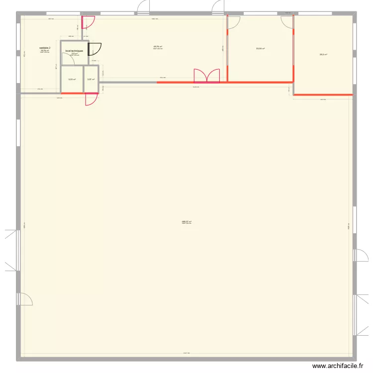 plan salle narosse 3. Plan de 