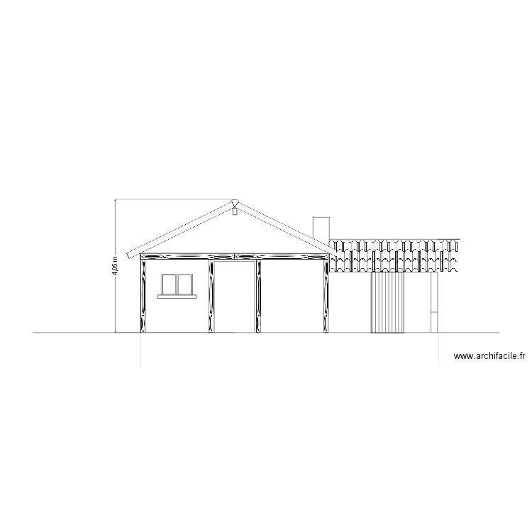 maison BC Sud actuelle. Plan de 0 pièce et 0 m2