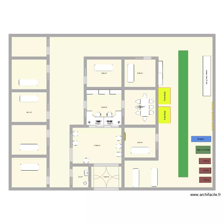 Cab Chameyrat. Plan de 