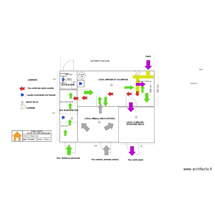 PLAN EARL DAVID . Plan de 0 pièce et 0 m2