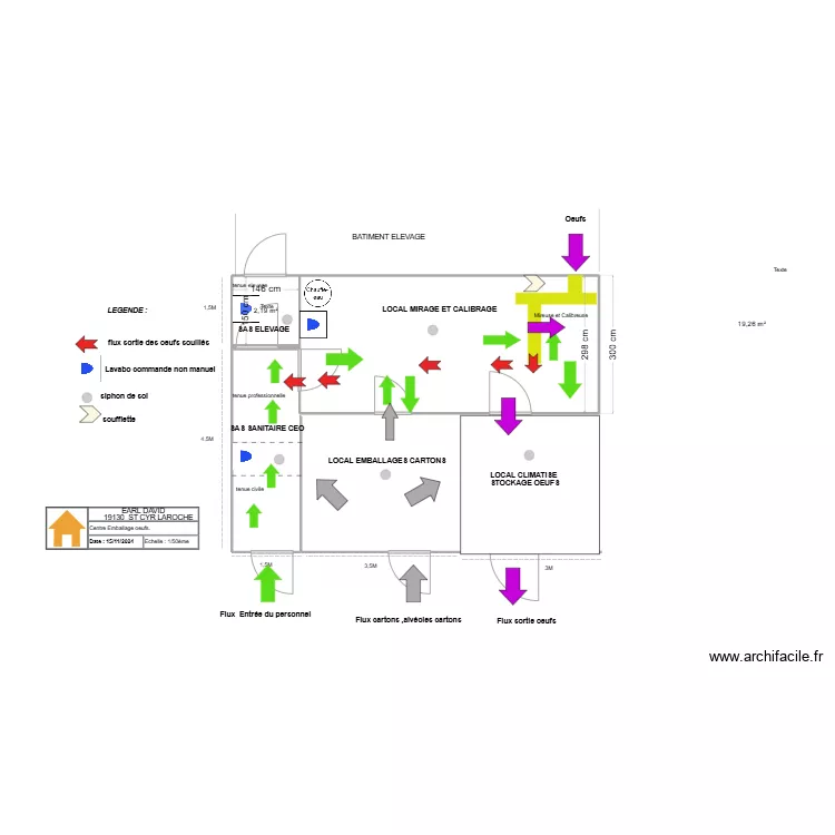 PLAN EARL DAVID . Plan de 