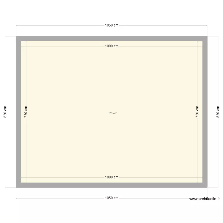 Maison projet2. Plan de 