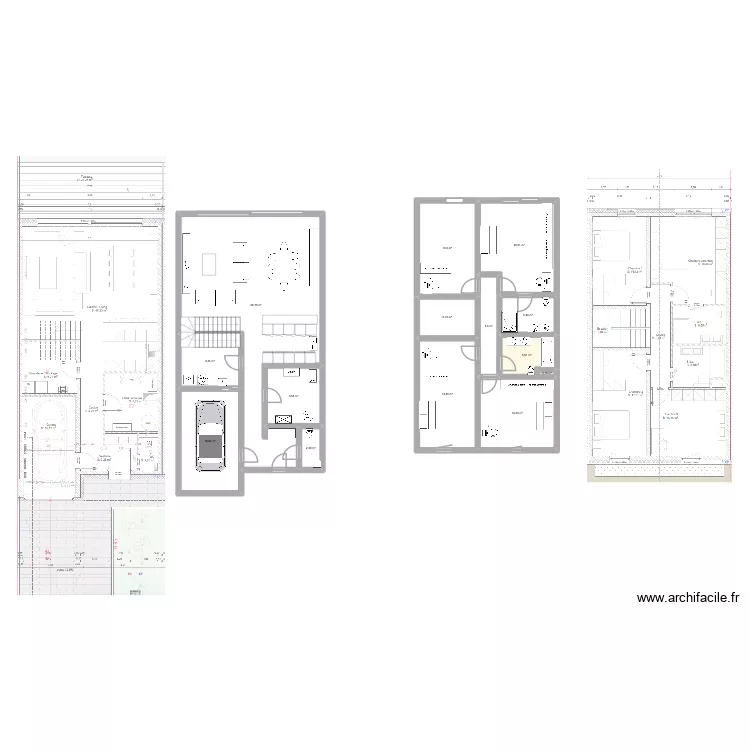 Aspelt Lot 2. Plan de 14  et 206 m²