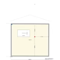 plan &eacute;tage charpente R+1 est