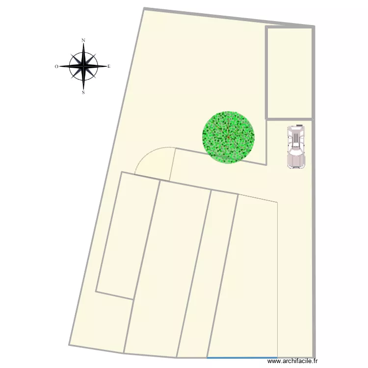 Plan-de-masse_Garage-Gaulupeau-Pichon. Plan de 5 et 901 m² Plan-de-masse_Garage-Gaulupeau-Pichon. Plan de 5 et 901 m²