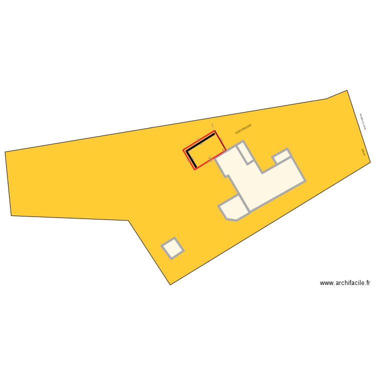 PLAN DE MASSE 2. Plan de 5 pièces et 157 m2