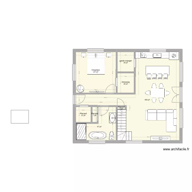 mon plan. Plan de 8 et 72 m² mon plan. Plan de 8 et 72 m²
