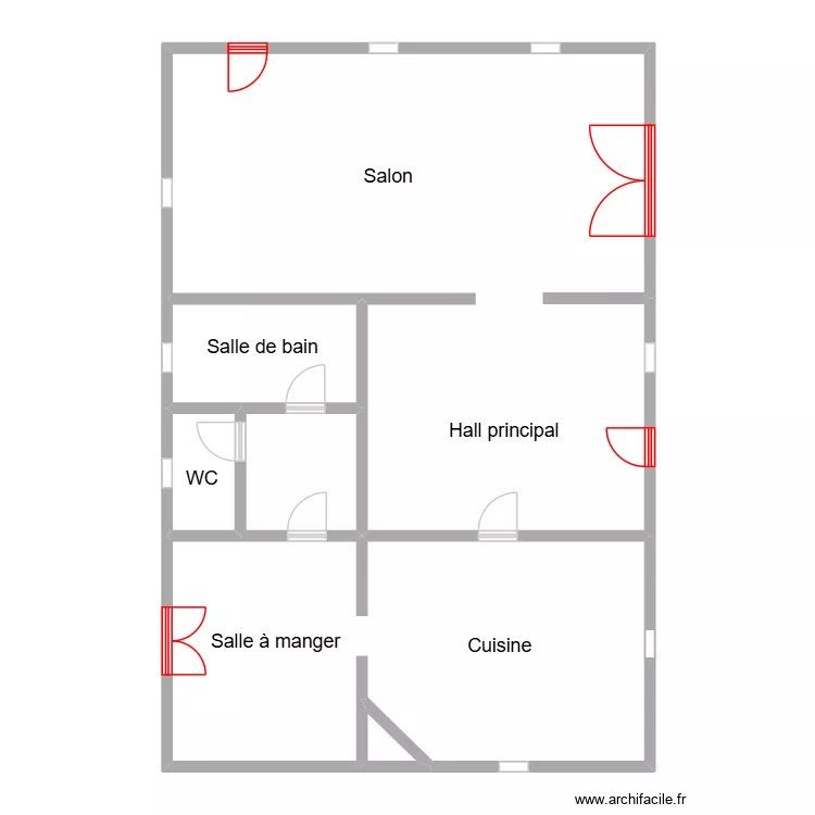 Lopez_plan. Plan de 6 pièces et 138 m² Lopez_plan. Plan de 6 pièces et 138 m²