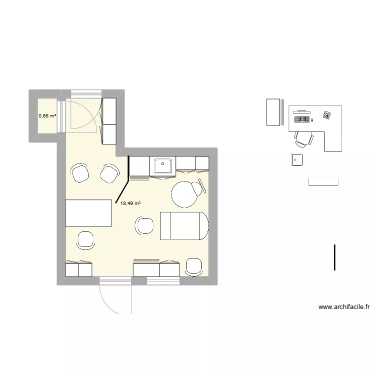 Cabinet Sybille v2. Plan de Cabinet Sybille v2. Plan de