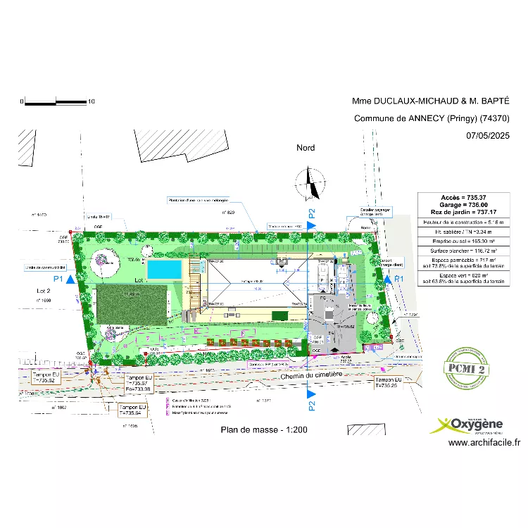 jardin bis. Plan de jardin bis. Plan de
