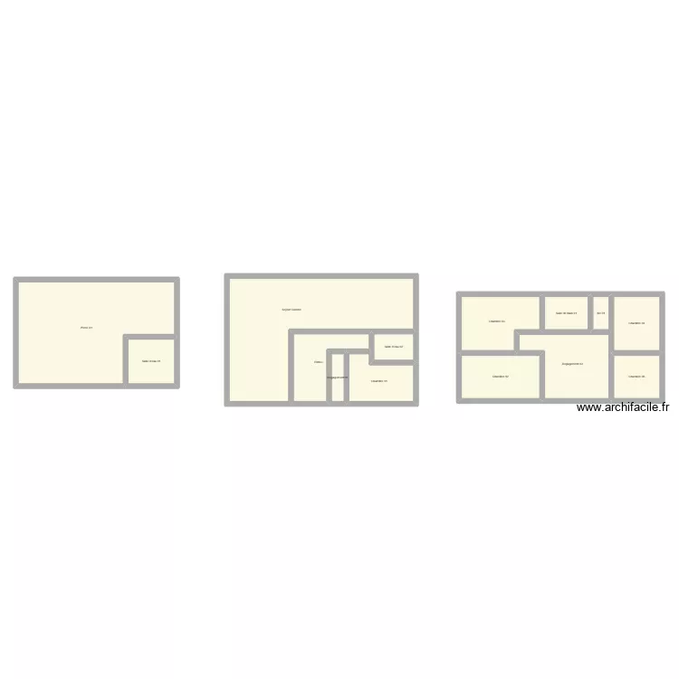 350602790. Plan de 14  et 209 m²