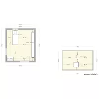 Batiment 10.5' x 17.5'  ext&eacute;rieur Gaetan