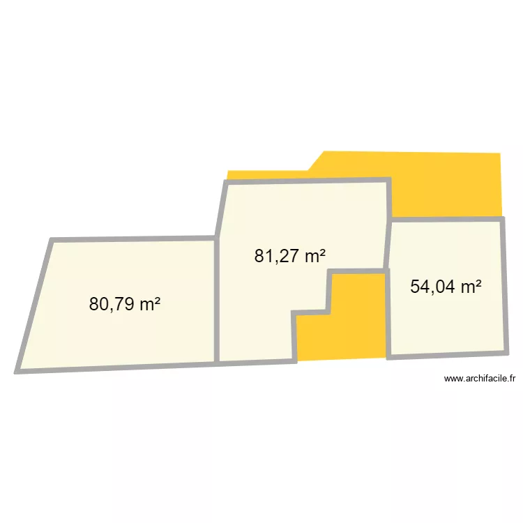 Gradignan Poumey. Plan de 