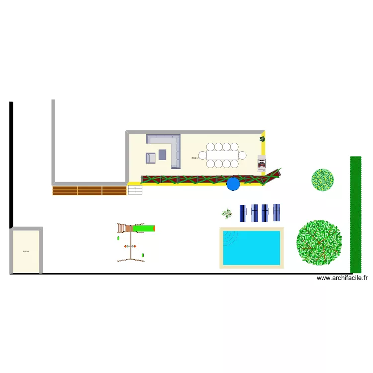 JARDIN MAISON. Plan de 