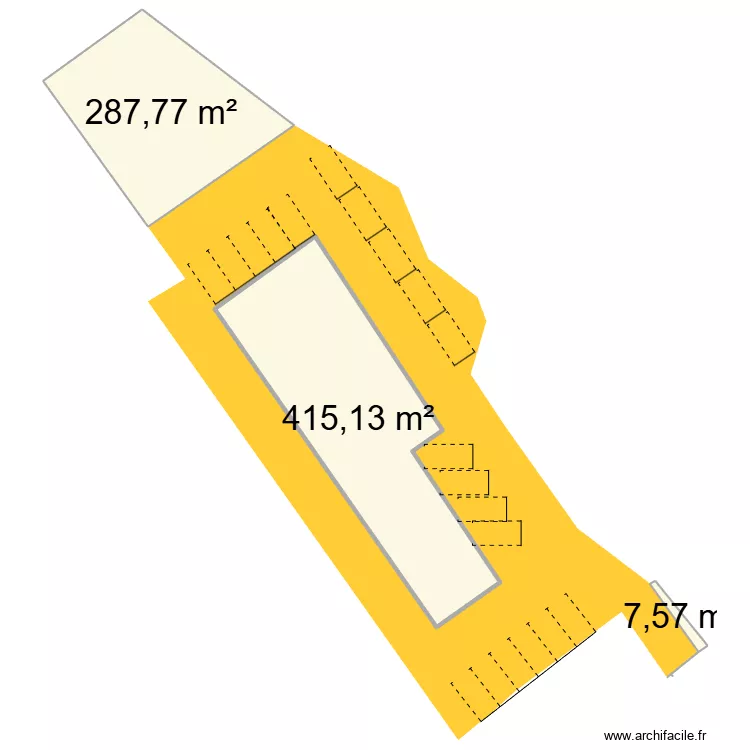 aussonne vignaux. Plan de 