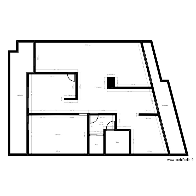92v22c mise à jour. Plan de 0 pièce et 0 m2