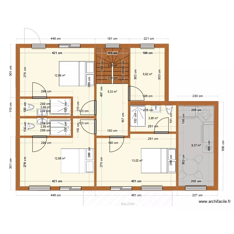 villard. Plan de 