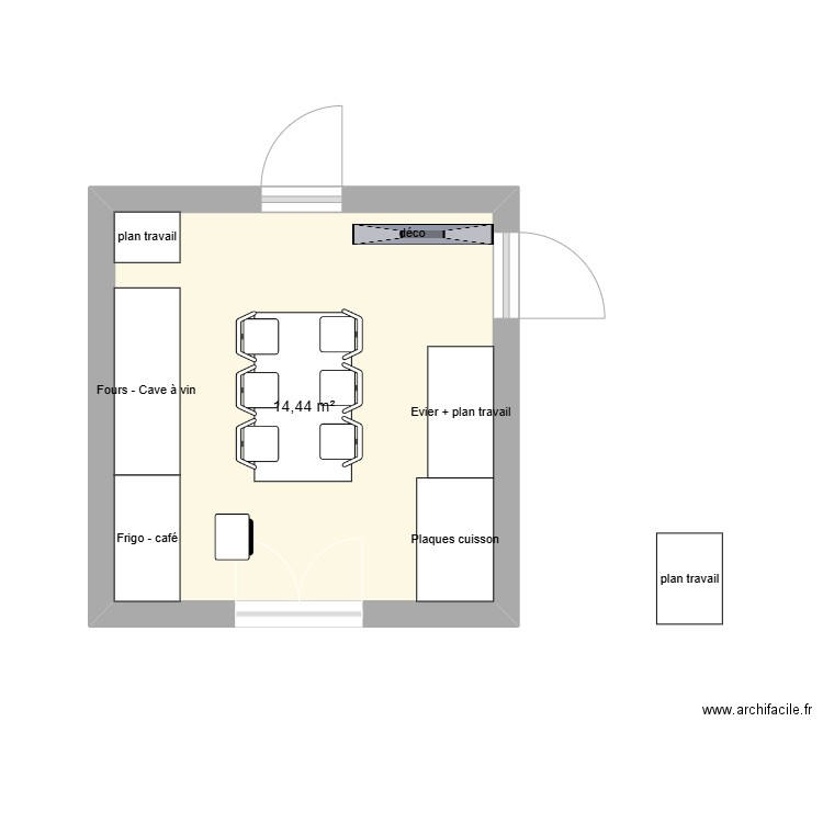 CUISINE siematic. Plan de 0 pièce et 0 m2
