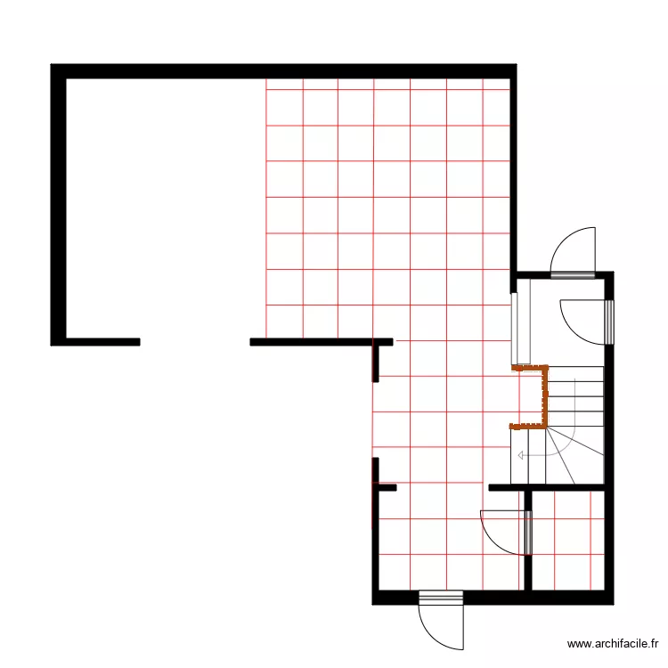 jacques pose. Plan de 
