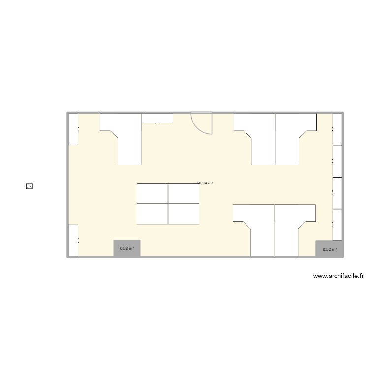 5.17 local V1. Plan de 0 pièce et 0 m2