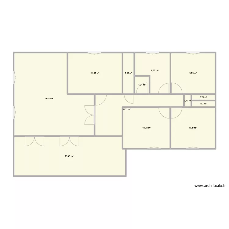 Coutens. Plan de Coutens. Plan de