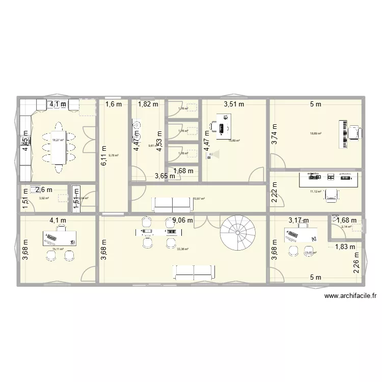 COMPLEXE AUDIO VISUEL ARMAND EFFI bong. Plan de 29 et 339 m² COMPLEXE AUDIO VISUEL ARMAND EFFI bong. Plan de 29 et 339 m²