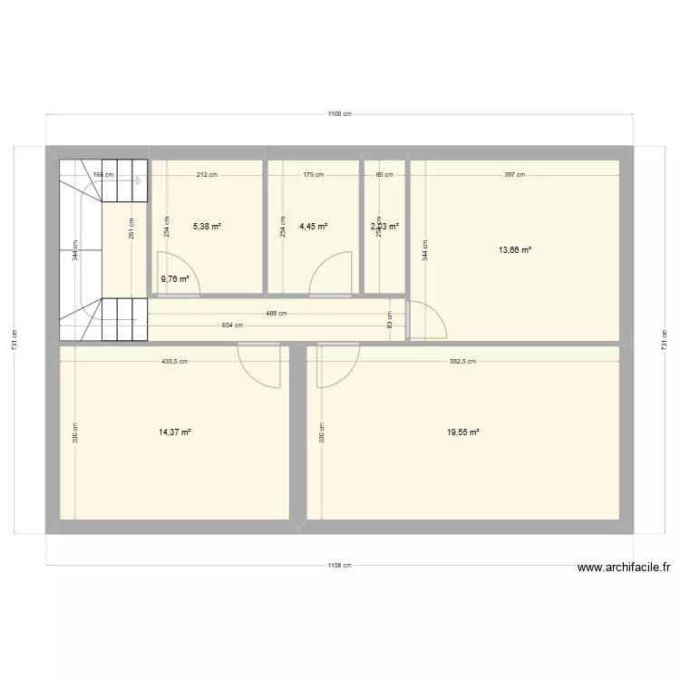PROJET PECQUET MAISON MAMIE. Plan de 