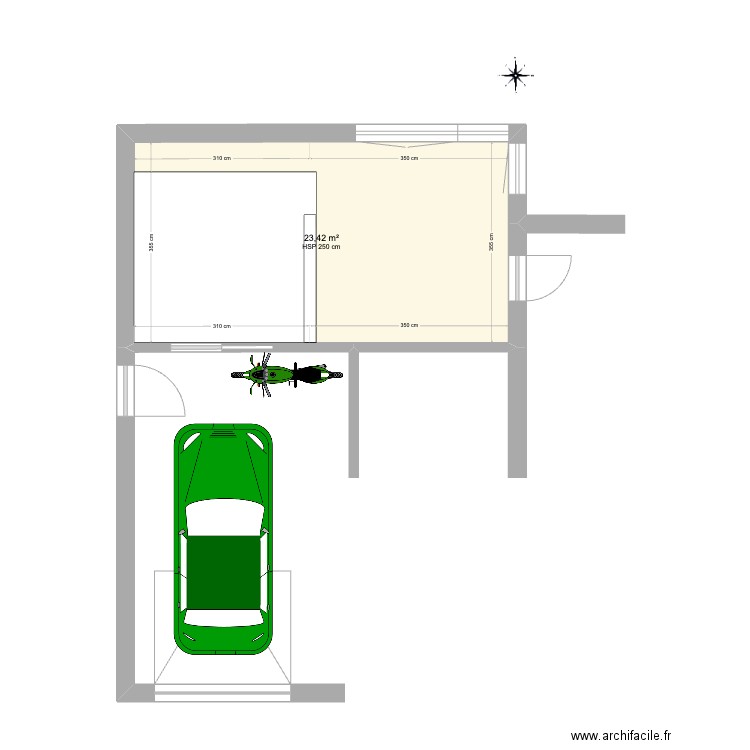 cuisine1. Plan de 0 pièce et 0 m2