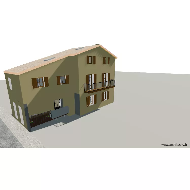 maison v3 sept mur ok vestibule. Plan de 10 Pièces et 118 m² maison v3 sept mur ok vestibule. Plan de 10 Pièces et 118 m²