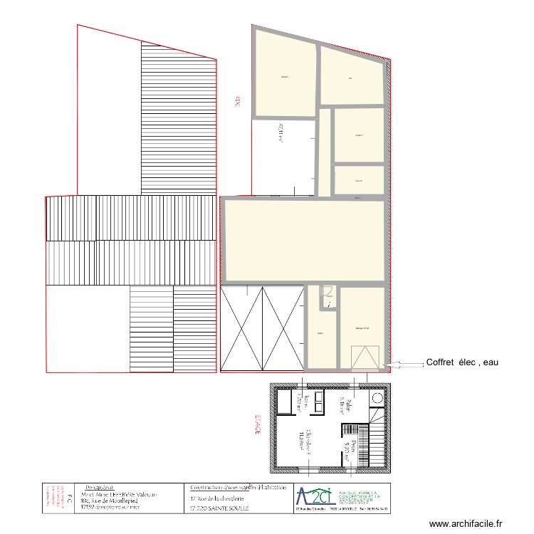RP sans R+1. Plan de 0 pièce et 0 m2