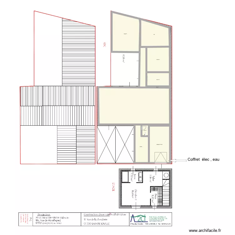 RP sans R+1. Plan de 