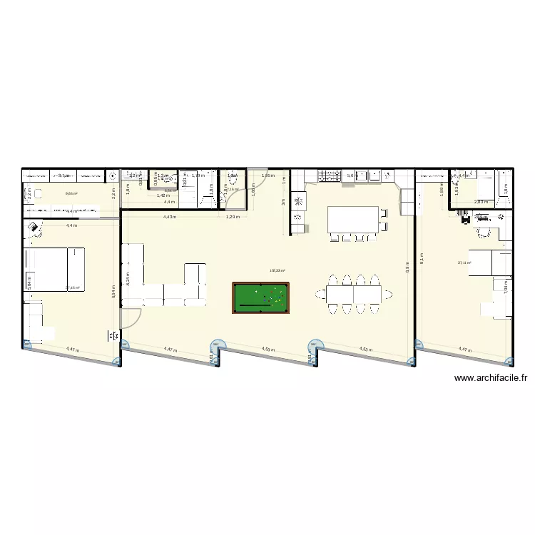 View Talay 5 Unit. Plan de 