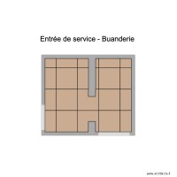 Entrée de service - Buanderie CAVANI