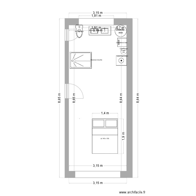 garage villejuif 3. Plan de 0 pièce et 0 m2