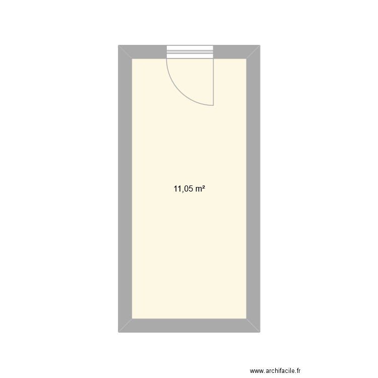 Archives vivantes. Plan de 1 pièce et 11 m2