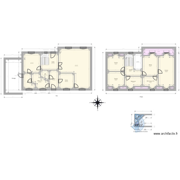 ML24000900 BARROS. Plan de 26 pièces et 215 m2