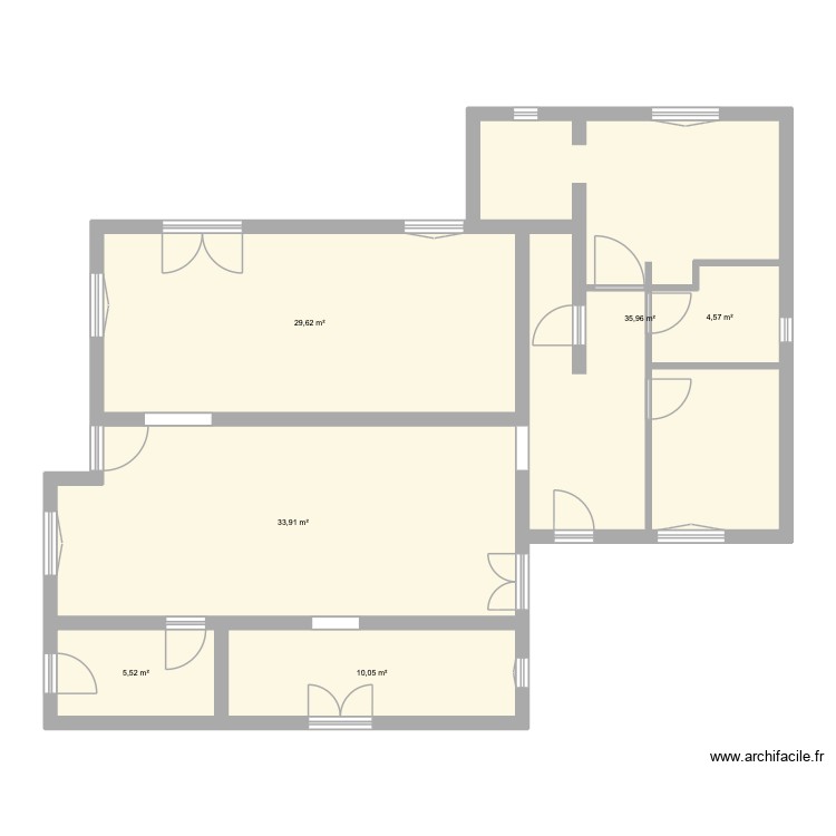 13 Daudet v003. Plan de 0 pièce et 0 m2
