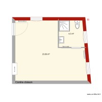 Studio 1 rdc