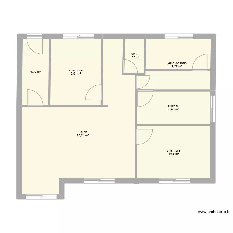 GAEL's. Plan de 7 et 70 m² GAEL's. Plan de 7 et 70 m²