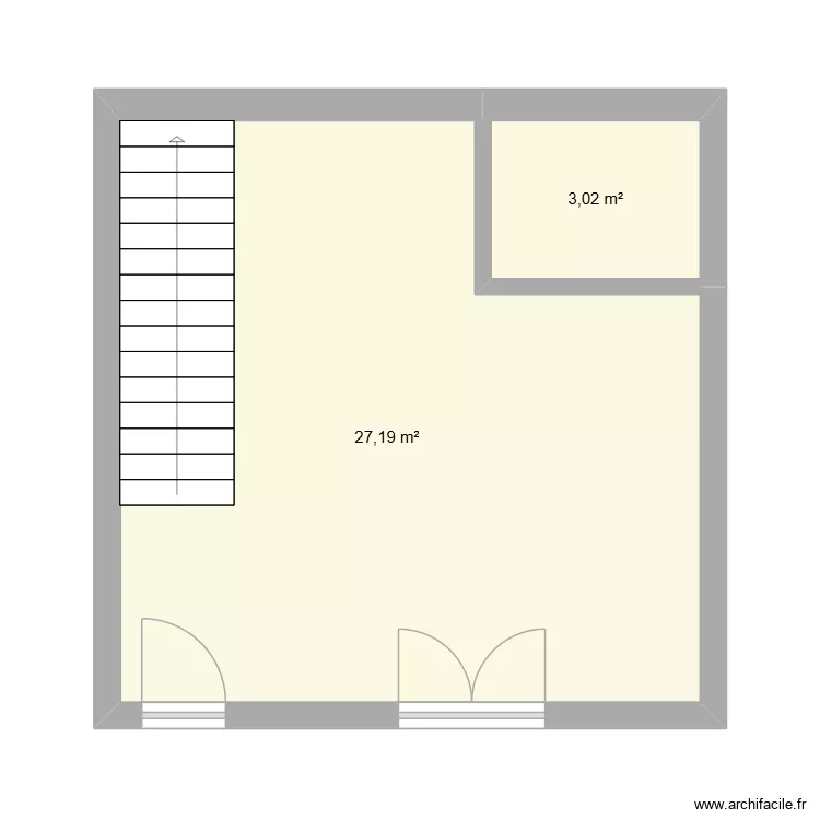 Proprio Inselin. Plan de 2 et 30 m² Proprio Inselin. Plan de 2 et 30 m²
