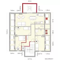 Plan 2eme Etage.Modifications