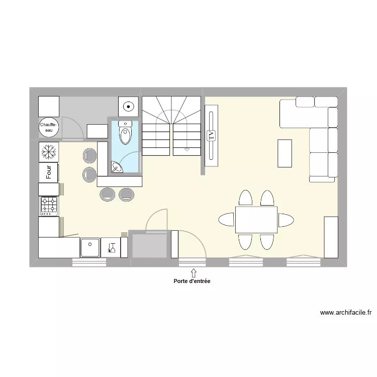 MARLY. Plan de 4  et 40 m²